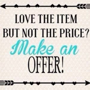 All offers considered!